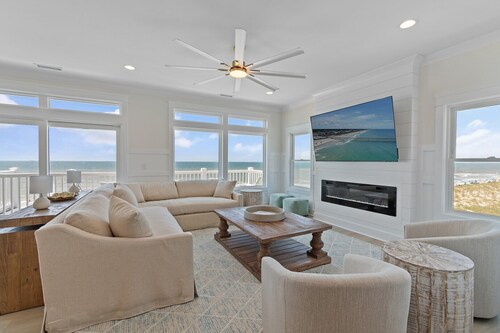 BRAND NEW 11BR/8.5BA Oceanfront,Dog Friendly,Pool,Elevator, Sleeps26