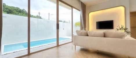 Pemandangan dari properti