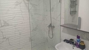 Towels, soap, toilet paper