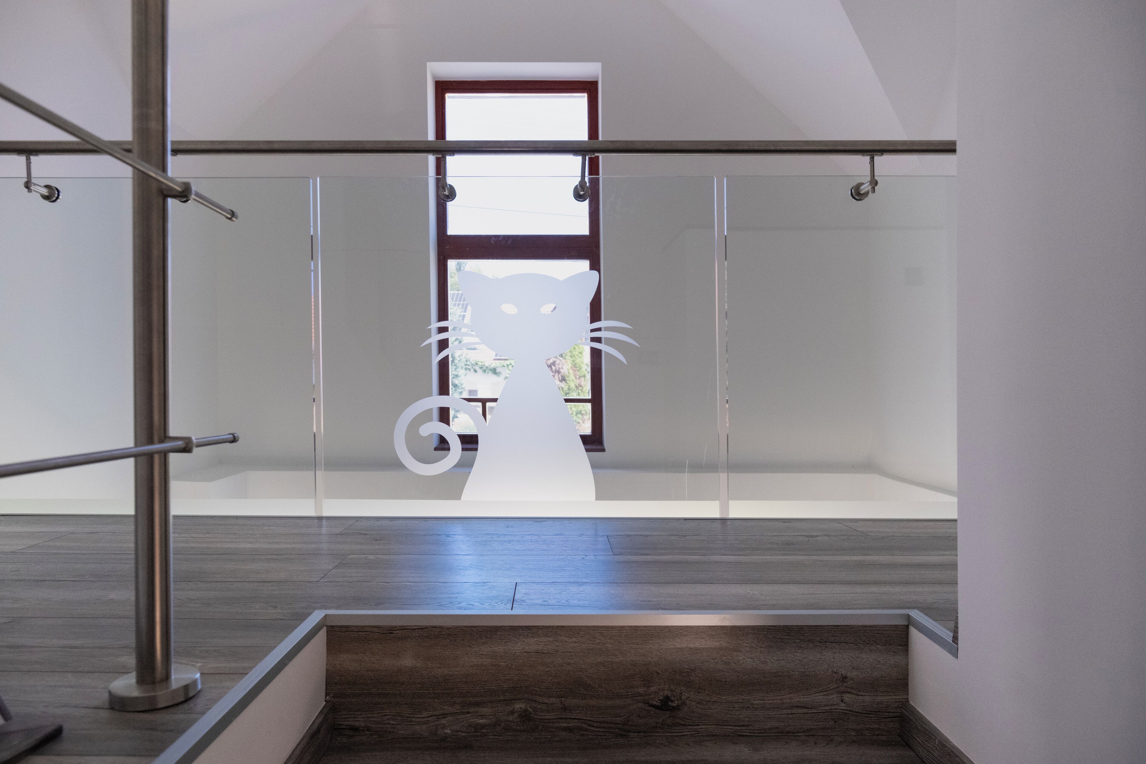 Handläufe an den Treppen