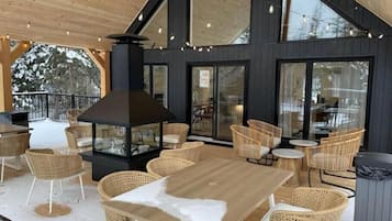 Restauration en plein air