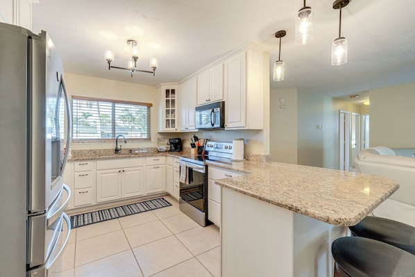 House (4 Bedrooms) | Interior - Fishing Dock & Grill: Pet-friendly North Port Home (North Port)