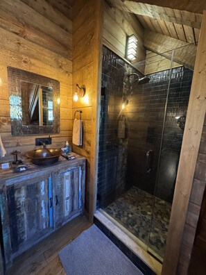 Dusche, Handtücher
