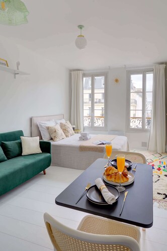 Charmant studio pour 3 près du Marais et du Centre Pompidou