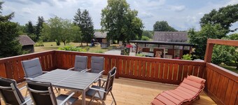 Ferienwohnung mit direktem Zugang zum Rad- & Fußweg um den Halbendorfer See