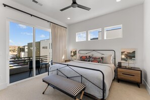 Condo, 3 Bedrooms | 3 bedrooms, desk, laptop workspace, iron/ironing board