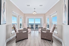 Interior - NEW Aqua Vista by GSVR | Beachfront Home w/ Pool, Theater & Game Room + Free Activities/Golf (Gulf Shores)