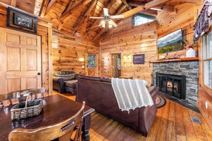 TV, fireplace, DVD player, offices