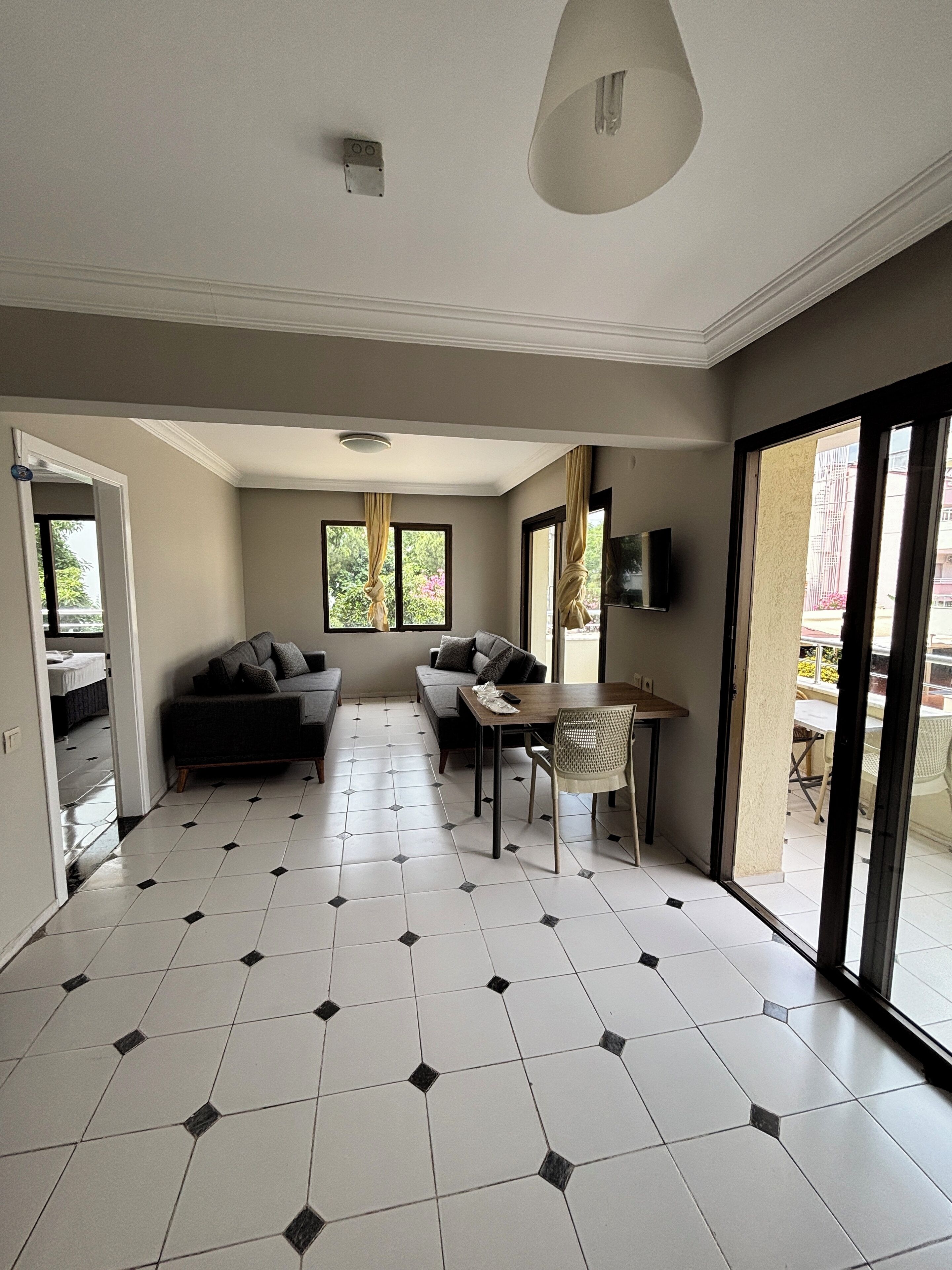 家庭公寓, 1 间卧室, 阳台, 城市景观 | 1 多间卧室、办公桌、笔记本电脑工作区、免费 WiFi