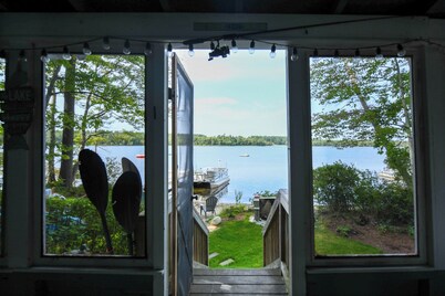 Pet-Friendly Tripp Lake Cottage with Stunning Sunsets