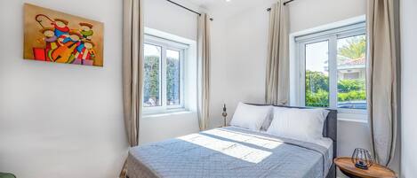 Leilighet, 1 soverom, terrasse | 2 soverom