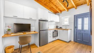 Studio, meerdere slaapkamers, terras | Interieur