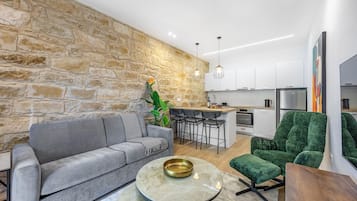 Apartment, 1 Bedroom, Terrace | Living room