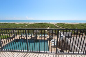 A heated pool - Experience a tranquil stay at Sea Breeze Bliss - Condo 305, a 2BR retreat in South Padre Island. (South Padre Island)