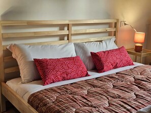 2 habitaciones, tabla de planchar con plancha y wifi gratis 