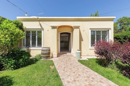 Entrada de la propiedad