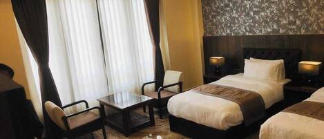 Premium bedding, memory-foam beds, minibar, individually furnished