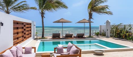 Deluxe Villa, 4 Bedrooms, Private Pool, Ocean View | 4 bedrooms, individually decorated, laptop workspace, free WiFi