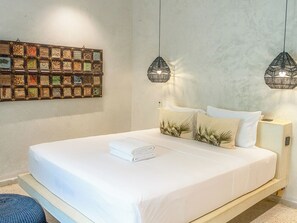 Comfort-Villa, Balkon, Strandblick