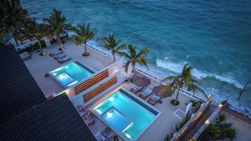 Deluxe Villa, 4 Bedrooms, Private Pool, Ocean View | Individually decorated, laptop workspace, free WiFi, bed sheets