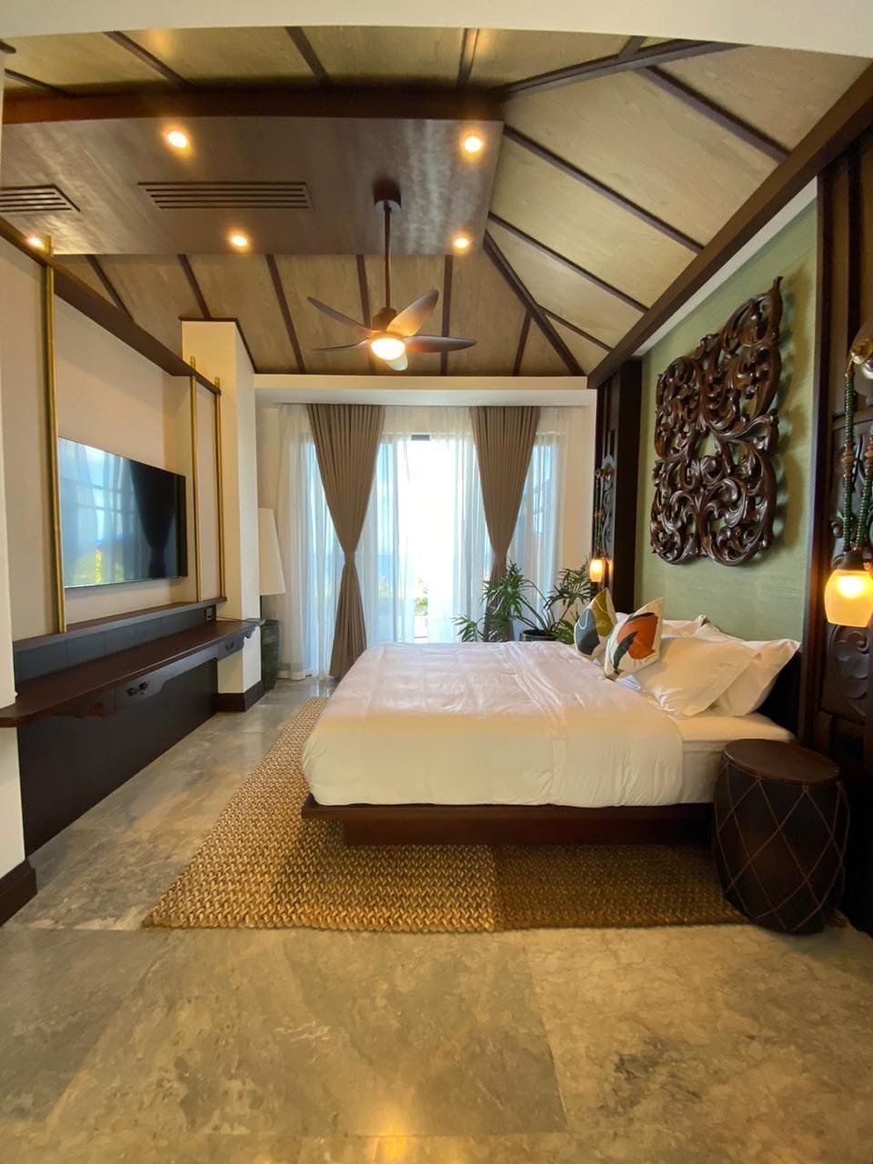 Deluxe Villa, Ocean View | 1 bedroom, premium bedding, minibar, desk