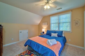 3 habitaciones, decoración personalizada y muebles diferentes