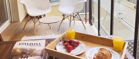 Apartment, Balcony, Beach View | Terrace/patio