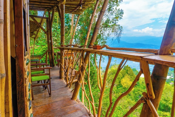 Exclusive Cabin, Mountain View | Living area