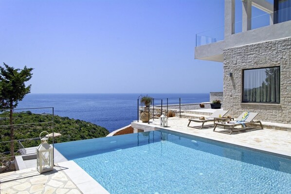 Pool - Celine Villa - Two Bedroom Villa, Sleeps 4 (Paxi)