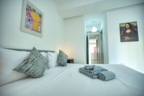 2 Schlafzimmer, Bügeleisen/Bügelbrett, kostenloses WLAN, Bettwäsche