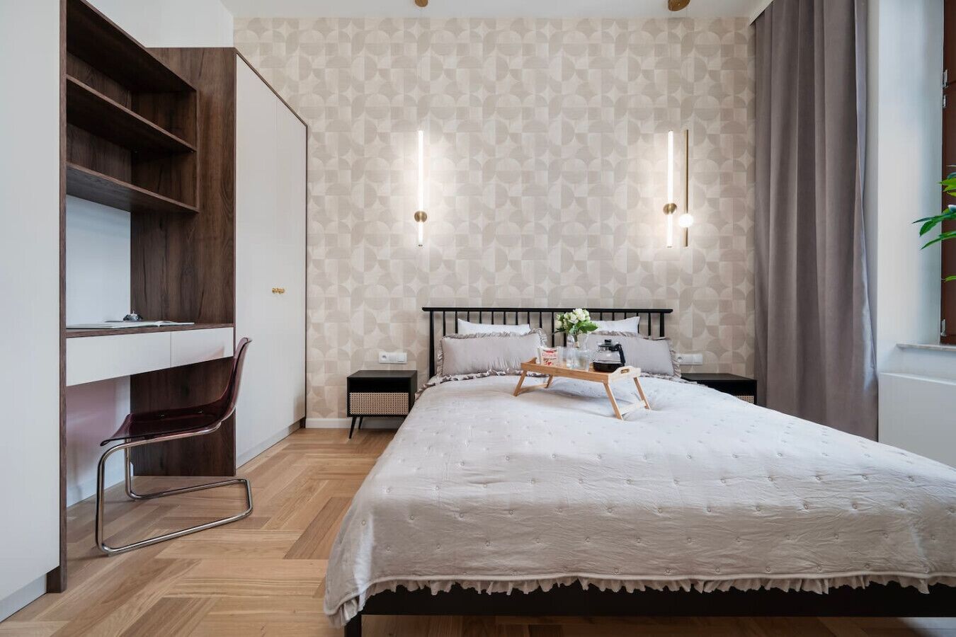 1 bedroom, desk, iron/ironing board, free WiFi