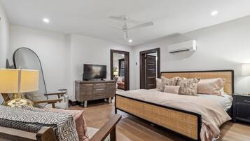 1 slaapkamer, een strijkplank/strijkijzer, internet, beddengoed