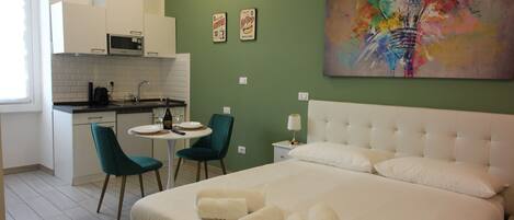 1 bedroom, travel crib, free WiFi, bed sheets