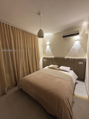 1 soverom, strykejern/-brett, wi-fi og sengetøy