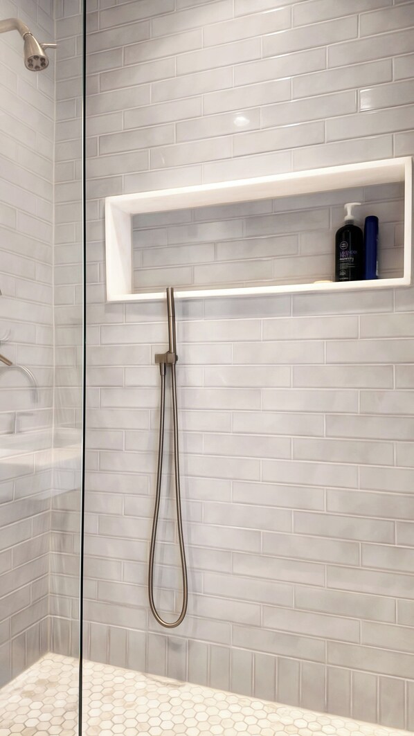 Towels, soap, toilet paper