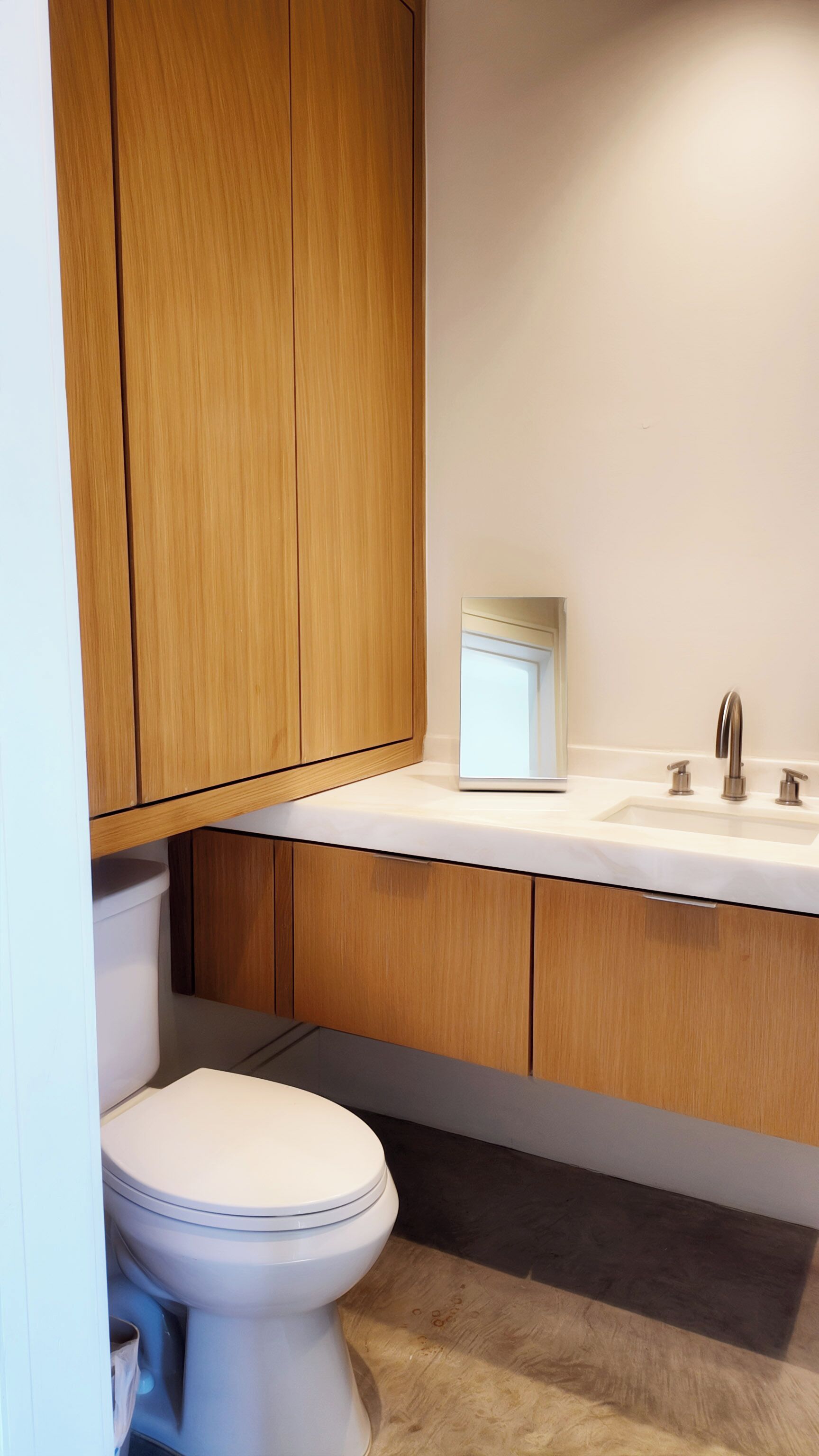 Towels, soap, toilet paper