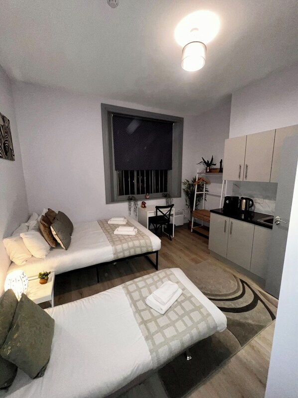 1 bedroom, iron/ironing board, WiFi, bed sheets