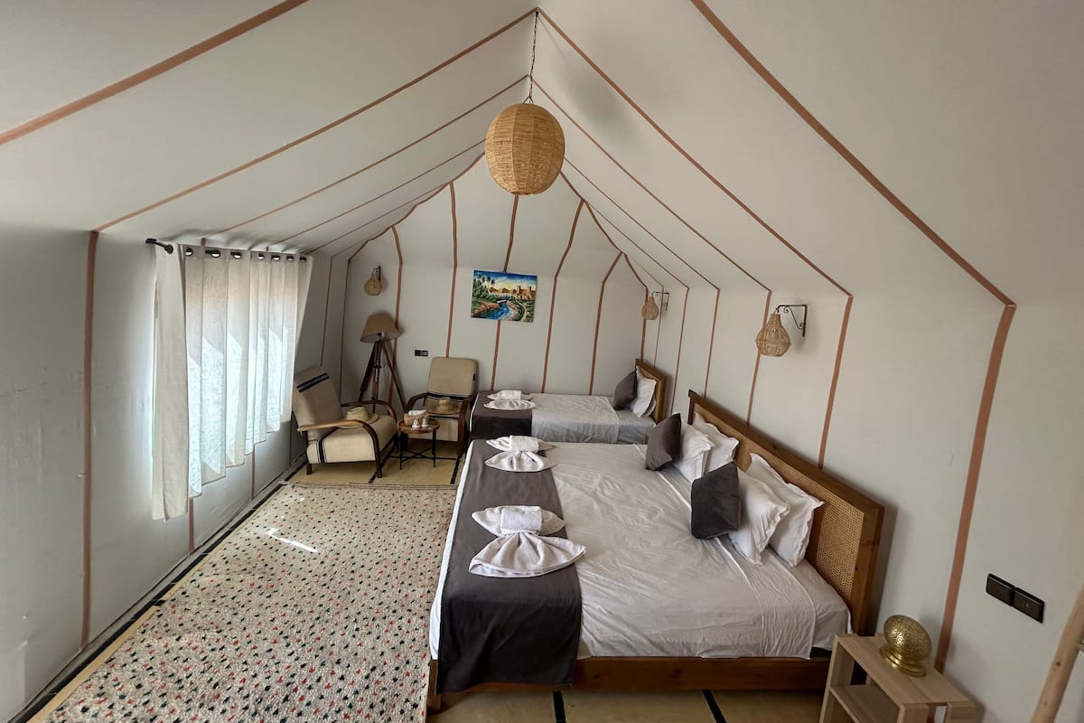 Chambre Triple Confort, vue montagne