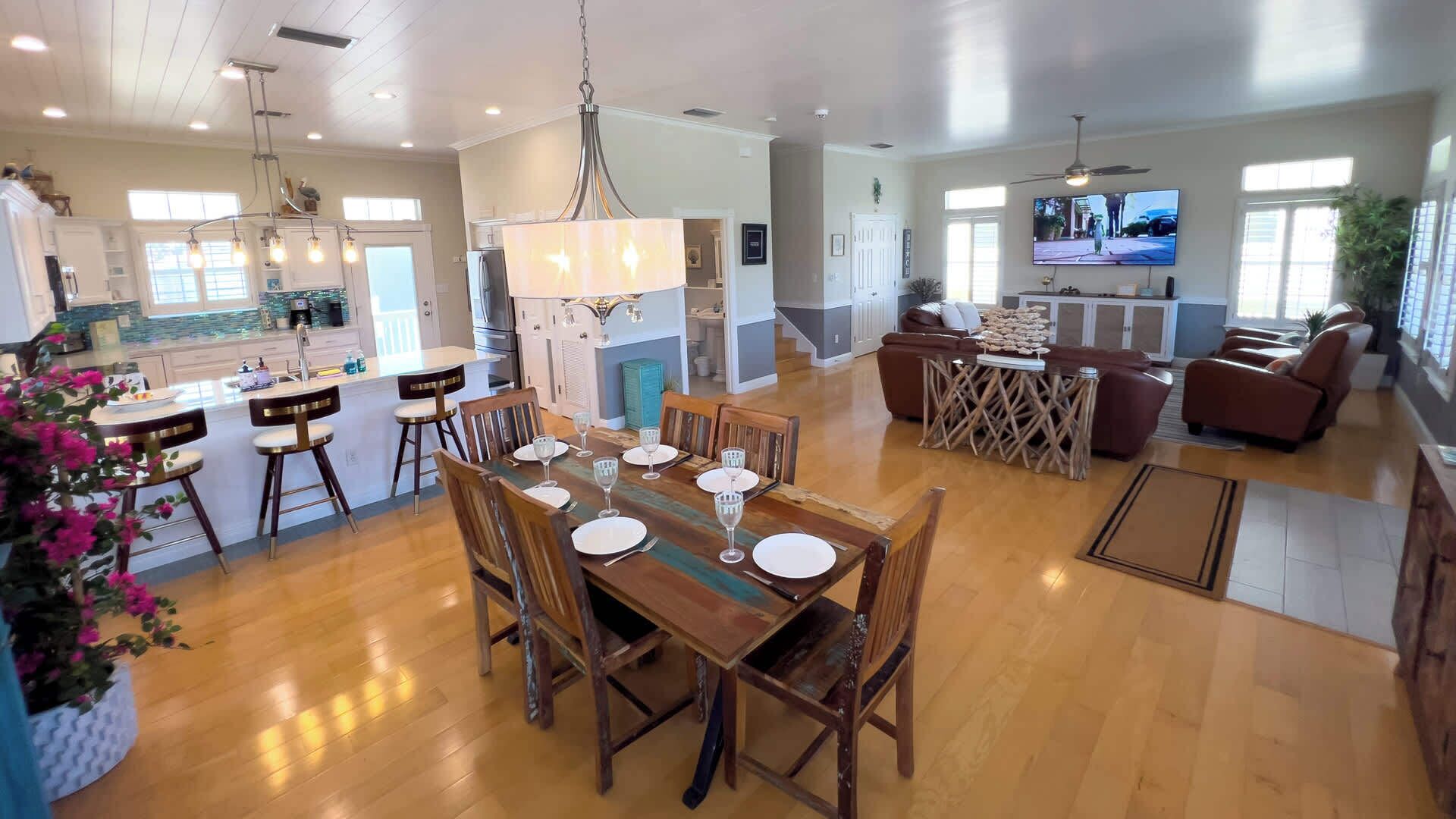 独立别墅, 多张床, 使用泳池, 花园景观 (121 Snapper by the Sea) | 用餐