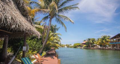 Waterfront tranquility: 3 Iguanas Villa- 1st floor Hibiscus Suite w rooftop pool