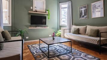 Apartamento, 2 habitaciones | Zona de estar