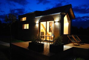 Terrace/patio - Gîtes de France® - La P'tite Georgette (CANOUVILLE)