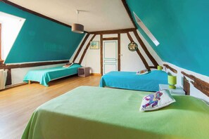 5 soverom, reiseseng for barn og wi-fi (inkludert)