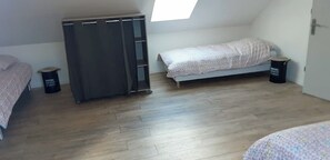 2 chambres, lit parapluie, Wi-Fi gratuit