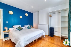 3 habitaciones, cuna de viaje y wifi gratis 