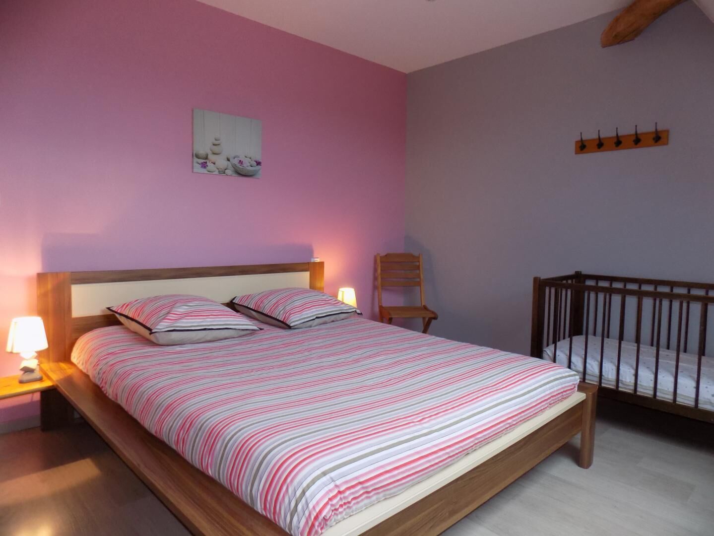 4 chambres, lit parapluie, Wi-Fi gratuit