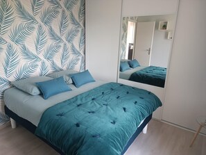 2 slaapkamers, reisbedje, gratis wifi