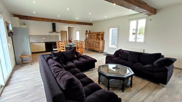 Living area - Gîtes de France® - Le petit peret (CROPUS)