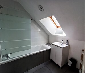 Bathroom - Gîtes de France® - Les Grandes Terrasses (HEUQUEVILLE)