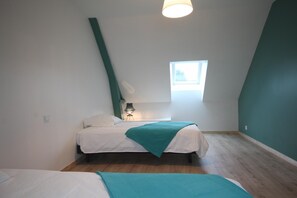 3 bedrooms, travel crib, free WiFi